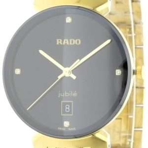 Rado R48914703 Florence Svart/Gulguldtonat stål Ø38 mm