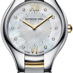 Raymond Weil Damklocka 5132-ST-00985 Raymond Noemia Vit/Stål Ø32 mm