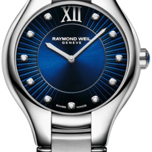 Raymond Weil Damklocka 5132-ST-50181 Noemia Blå/Stål Ø32 mm