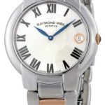 raymond weil damklocka 5235-s5-01659 jasmine silverfärgad/stål ø35