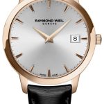 raymond weil damklocka 5388-pc5-65001 toccata silverfärgad/satin