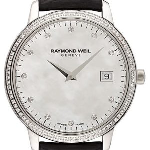 Raymond Weil Damklocka 5388-SLS-97081 Toccata Vit/Satin Ø34 mm