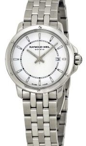 Raymond Weil Damklocka 5391-ST-30001 Raymond Tango Vit/Stål Ø28 mm