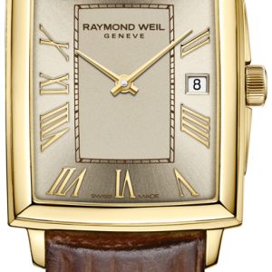 Raymond Weil Damklocka 5925-PC-00100 Toccata Champagnefärgad/Läder