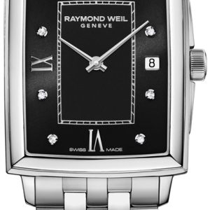 Raymond Weil Damklocka 5925-ST-00295 Toccata Svart/Stål