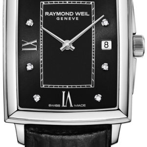 Raymond Weil Damklocka 5925-STC-00295 Toccata Svart/Läder