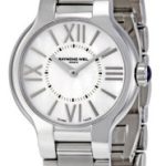 raymond weil damklocka 5927-st-00907 noemia vit/stål ø27 mm
