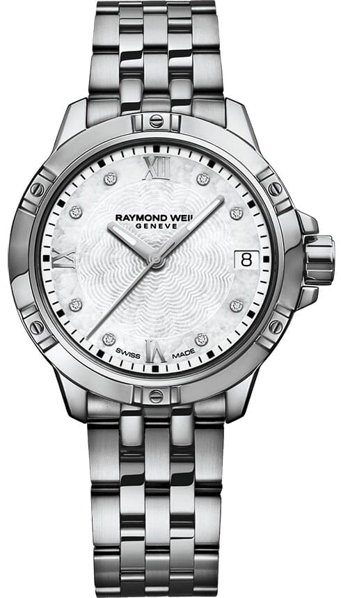 Raymond Weil Damklocka 5960-ST-00995 Tango Vit/Stål Ø30 mm