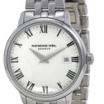 raymond weil damklocka 5988-st-00300 raymond toccata vit/stål ø29 mm