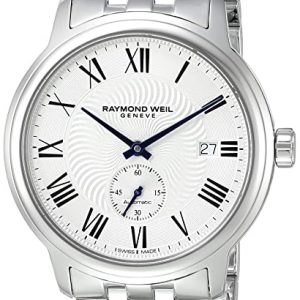 Raymond Weil Herrklocka 22238-ST-00659 Maestro Silverfärgad/Stål