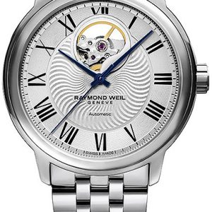 Raymond Weil Herrklocka 2227-ST-00659 Maestro Silverfärgad/Stål