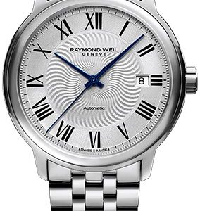 Raymond Weil Herrklocka 2237-ST-00659 Maestro Silverfärgad/Stål