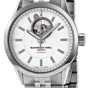 Raymond Weil Herrklocka 2710-ST-30001 Freelancer Vit/Stål Ø42 mm