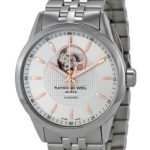 raymond weil herrklocka 2710-st5-65021 freelancer silverfärgad/stål
