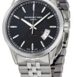 raymond weil herrklocka 2730-st-20021 raymond freelancer svart/stål