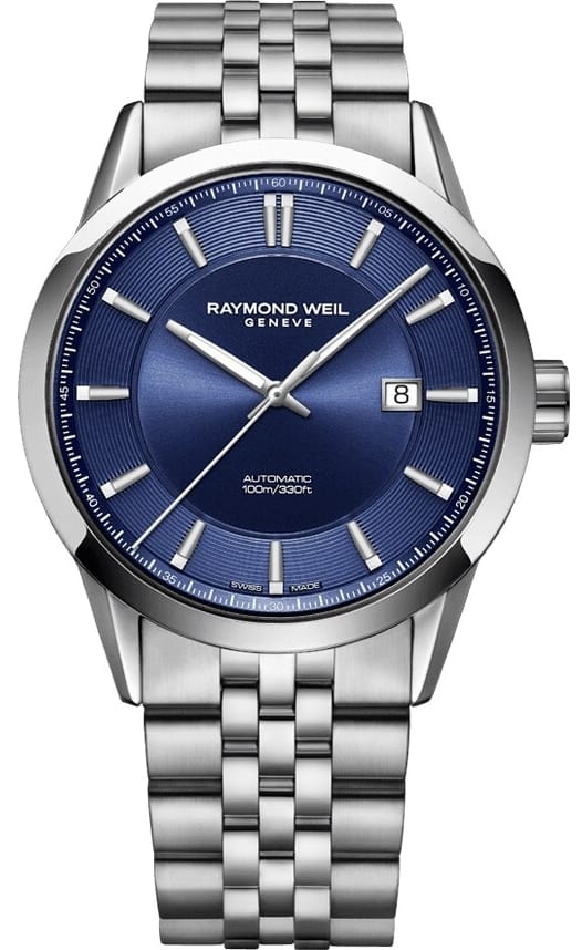 Raymond Weil Herrklocka 2731-ST-50001 Freelancer Blå/Stål Ø42 mm
