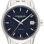 raymond weil herrklocka 2740-st-20021 freelancer svart/stål ø42.5 mm