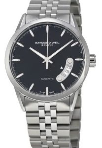 Raymond Weil Herrklocka 2770-ST-20011 Raymond Freelancer Svart/Stål