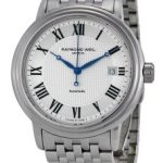 raymond weil herrklocka 2837-st-00659 maestro silverfärgad/stål