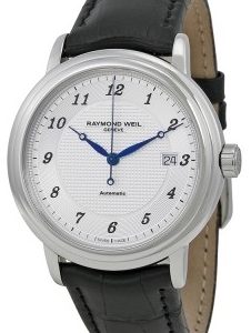 Raymond Weil Herrklocka 2837-STC-05659 Maestro Silverfärgad/Läder