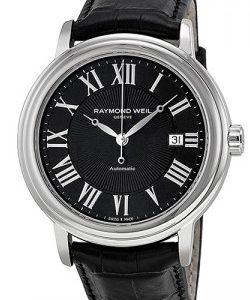 Raymond Weil Herrklocka 2847-STC-00209 Maestro Svart/Läder Ø41.5 mm