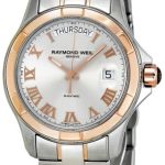 raymond weil herrklocka 2965-sg5-00658 parsifal silverfärgad/stål