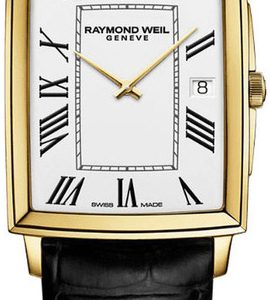 Raymond Weil Herrklocka 5425-PC-00300 Toccata Vit/Läder