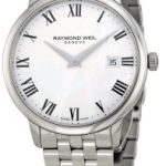 raymond weil herrklocka 5488-st-00300 raymond toccata vit/stål ø39