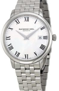 Raymond Weil Herrklocka 5488-ST-00300 Raymond Toccata Vit/Stål Ø39