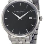 raymond weil herrklocka 5488-st-20001 raymond toccata svart/stål