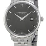 raymond weil herrklocka 5488-st-60001 raymond toccata grå/stål ø39