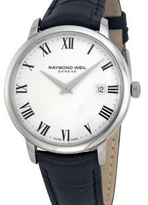 Raymond Weil Herrklocka 5488-STC-00300 Raymond Toccata Vit/Läder