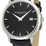 raymond weil herrklocka 5488-stc-20001 raymond toccata svart/läder