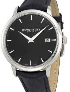 Raymond Weil Herrklocka 5488-STC-20001 Raymond Toccata Svart/Läder