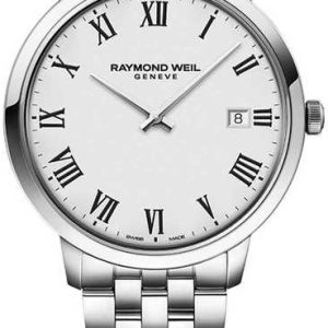 Raymond Weil Herrklocka 5585-ST-00300 Toccata Vit/Stål Ø42 mm