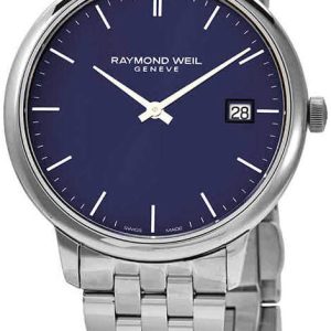 Raymond Weil Herrklocka 5585-ST-50001 Toccata Blå/Stål Ø42 mm