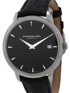 Raymond Weil Herrklocka 5588-STC-20001 Raymond Toccata Svart/Läder