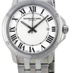 raymond weil herrklocka 5591-st-00300 raymond tango vit/stål ø39 mm