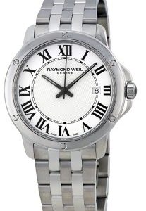 Raymond Weil Herrklocka 5591-ST-00300 Raymond Tango Vit/Stål Ø39 mm