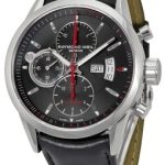 raymond weil herrklocka 7730-stc-20041 freelancer svart/läder ø42 mm