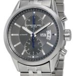 raymond weil herrklocka 7735-st-60001 freelancer grå/stål ø42 mm