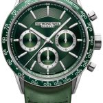 raymond weil herrklocka 7741-sc7-52021 freelancer grön/läder ø43.5