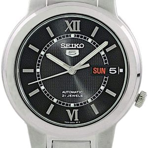 Seiko 5 Herrklocka SNKA23K1 Svart/Stål Ø37 mm