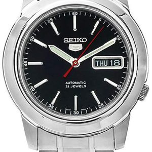 Seiko 5 Herrklocka SNKE53K1 Svart/Stål Ø38 mm