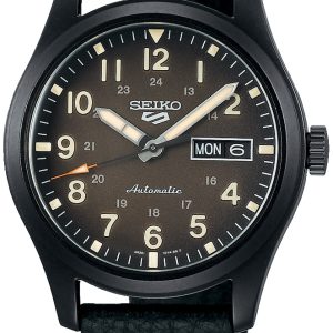 Seiko 5 Herrklocka SRPG41K1 Brun/Läder Ø39.4 mm