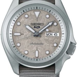 Seiko 5 Herrklocka SRPG63K1 Grå/Textil Ø40 mm