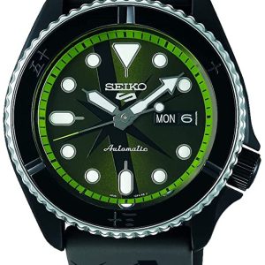 Seiko 5 Herrklocka SRPH67K1 Grön/Gummi Ø42.5 mm