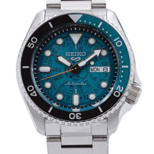 Seiko 5 Herrklocka SRPJ45K1 Blå/Stål Ø43 mm