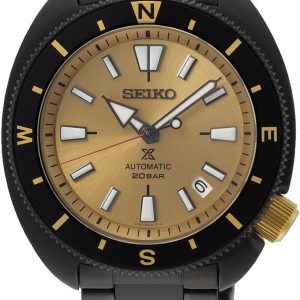 Seiko 5 Herrklocka SRPJ73K1 Gulguldstonad/Stål Ø42 mm