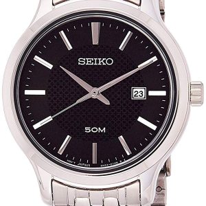 Seiko 99999 Damklocka SUR649P1 Svart/Stål Ø30 mm